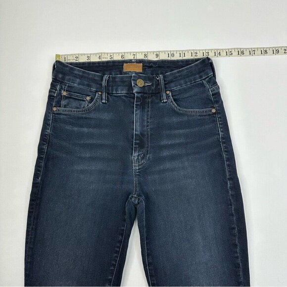 Mother Women’s High Waisted Looker Coffee Tea & Me Skinny Designer Jeans W26/L27 - Picture 9 of 12